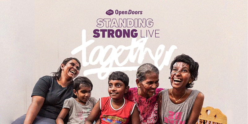 Open Doors – Standing Strong LIVE – 25th Sept 8pm